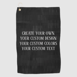 Eigene Gestaltung - Ihr individuelles Design Golfhandtuch