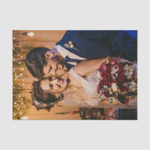 Eigene Hochzeit für Ihr eigenes Foto Seidenpapier