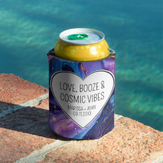 Eigene Liebe, Booze, Cosmic-Vibes-Hochzeit Dosenkühler