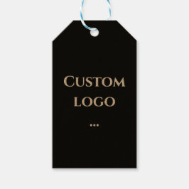 Eigene Logo-Geschenkmarke, Ersatz für Ihr Logo Geschenkanhänger