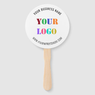 Eigene Logo-Werbeaktion für den Handlüfter Fächer