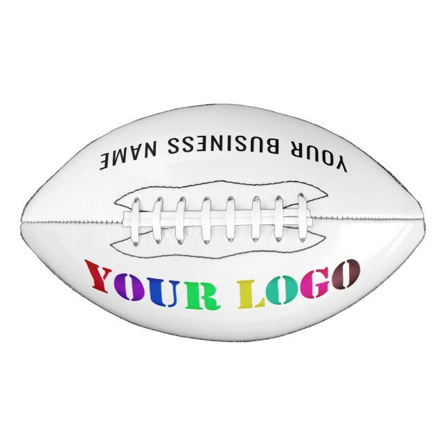 Eigene Logo-Werbung für Ihr Unternehmen Personalis Football (Vorderseite)