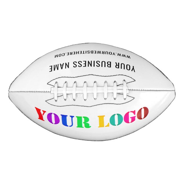 Eigene Logo-Werbung für Ihr Unternehmen Personalis Football (Vorderseite)