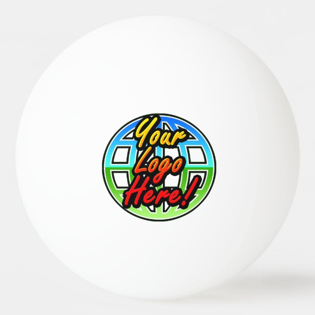 Eigene Logokombination, keine Mindestmenge Tischtennisball (Vorderseite)