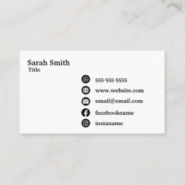 Eigene Logokombination Visitenkarte