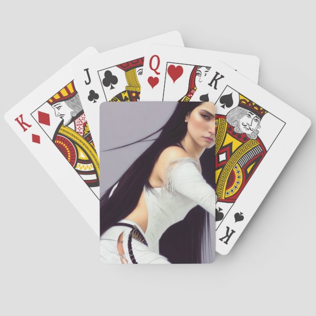 Eigene Mode - Buckskin Spielkarten (Rückseite)