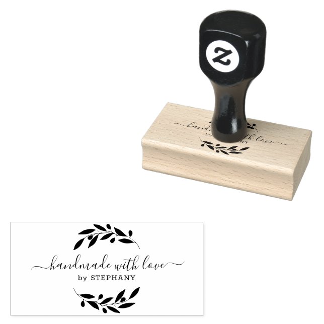 Eigene, moderne Typografie 2 Gummistempel (Stempel)