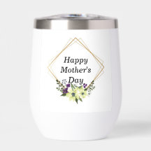 "Eigene Muttertagswasserflasche - Ihren Text hinzu