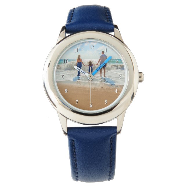 Eigene Personalisierte Foto-Überwachung Armbanduhr (Vorderseite)