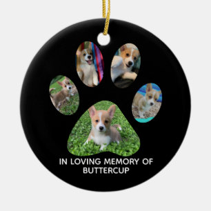 Eigene Pet Fotografie Pad Druckausgabe Keramik Ornament