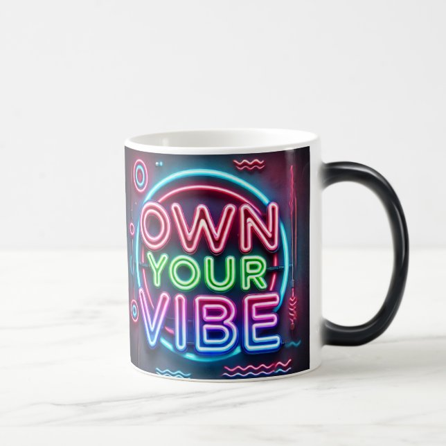 Eigene Tasse - Neon Morphing (Rechts)