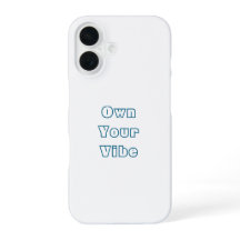 Eigene Vibe - Stilvolles iPhone 16 Back Case