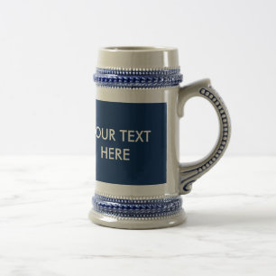 EIGENEN TEXT hinzufügen Bierglas