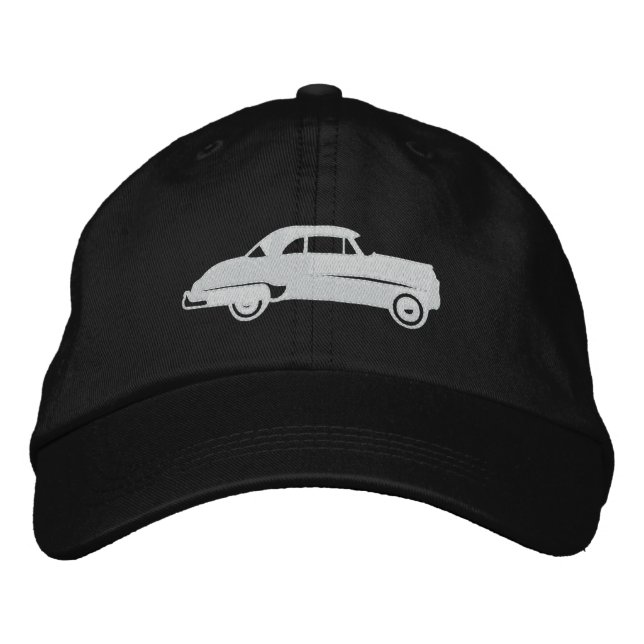 Eigener Auto mit bestickter Hülle Bestickte Kappe (Vorderseite)