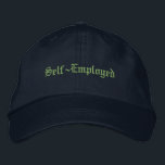 Eigener benutzerdefinierter Textausdruck Kein Boss Bestickte Baseballkappe<br><div class="desc">"Selbstständig und florierend. Gebäude meinen eigenen Weg,  Schritt für Schritt. Keine Grenzen,  kein Chef - nur Ehrgeiz und Freiheit."</div>
