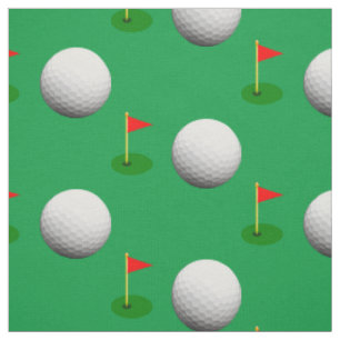 Eigener Druck-Baumwollstoff mit Golf-Thema Stoff