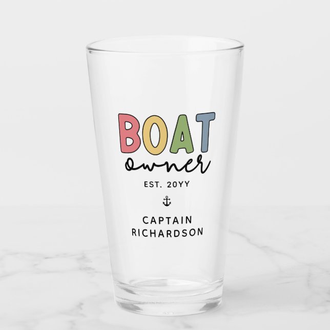 Eigener Eigentümer des Bootes gründete neue Gesche Glas (Vorderseite)