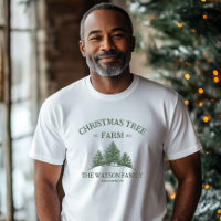 Eigener Familienname Weihnachtsbaumbaum Retro