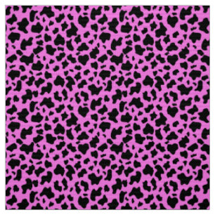 Eigener Farbtierdruck [rosa] Stoff