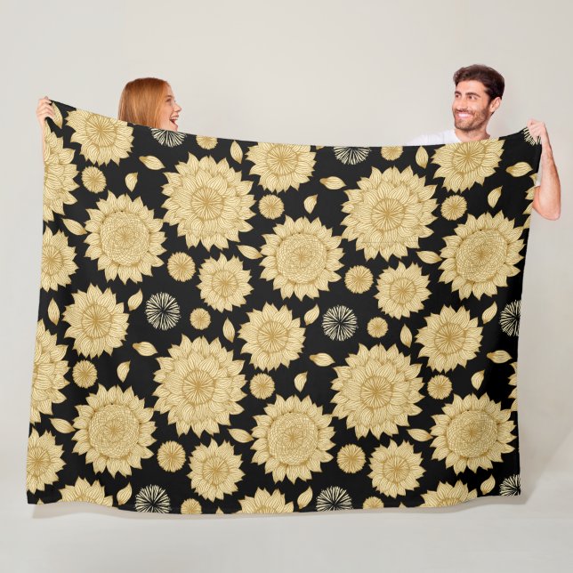 Eigener Hintergrund für die Sonnenlicht-Stille Fleecedecke (Beispiel)