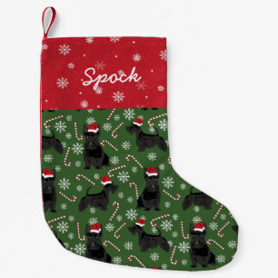 Eigener Hundename Scottie Hundeweihe Kleiner Weihnachtsstrumpf