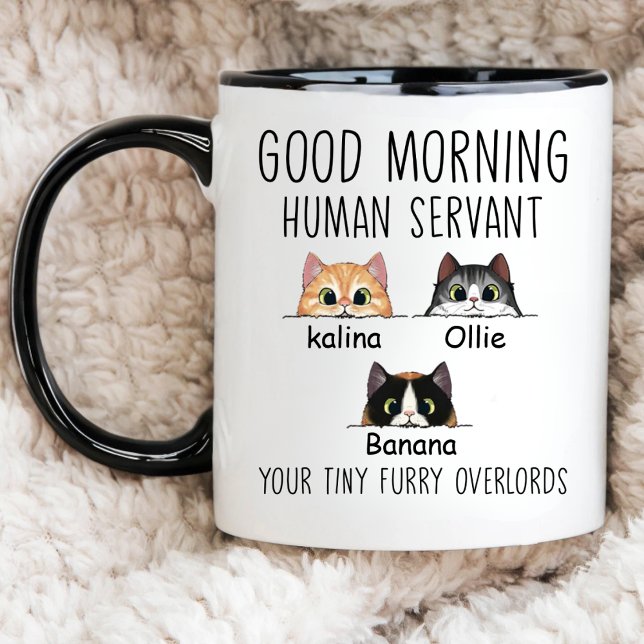 Eigener Katzenbesitzer, guter Katzenbediensteter Tasse (Von Creator hochgeladen)