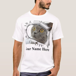 Eigener, lustiger Katzenliebhaber T-Shirt