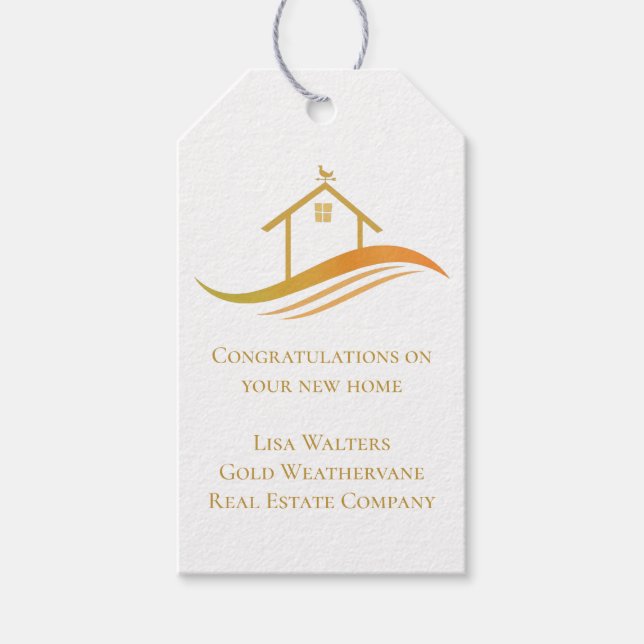 Eigener Realtor für das Chic-Anwesen Geschenkanhänger (Vorderseite)