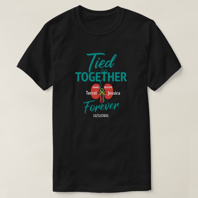 Eigener T - Shirt für Niere Lebender Spender Trans (Design vorne)