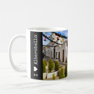 Eigener Text, Trulli Häuser in Alberobello Kaffeetasse