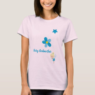 Eigener Text und Blume für die Fairy Godmets T - T-Shirt