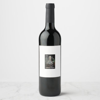 Eigener Wein (oder feiner Wein) Flaschenetikett (4 Weinetikett