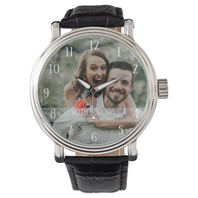Eigenes Foto hinzufügen Armbanduhr (Vorderseite)