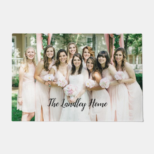 Eigenes Foto hinzufügen Fußmatte (Vorderseite)