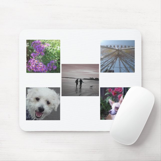Eigenes Foto hinzufügen Mousepad (Mit Mouse)