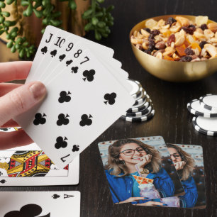 Eigenes Foto hinzufügen Spielkarten