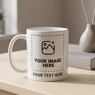 Eigenes Foto und individuelle Nachricht Kaffeetasse