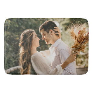 Eigenes Foto und/oder Text hinzufügen Badematte