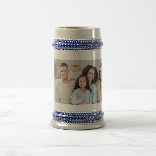 Eigenes Foto und/oder Text hinzufügen Bierglas (Mittel)