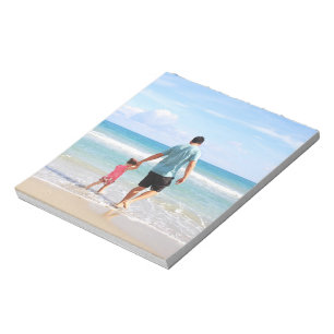 Eigenes Foto und/oder Text hinzufügen Notizblock