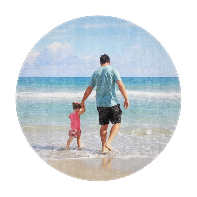 Eigenes Foto und/oder Text hinzufügen Schneidebrett (Vorderseite)