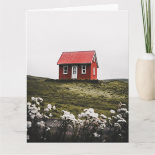 EIGENES HAUS VON DER GRID BIRTHDAY CARD KARTE