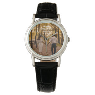 Eigenes Jubiläum-Foto Armbanduhr