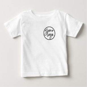 EIGENES LOGO FÜR UNTERNEHMEN, CLUB, ORGANISATION BABY T-SHIRT