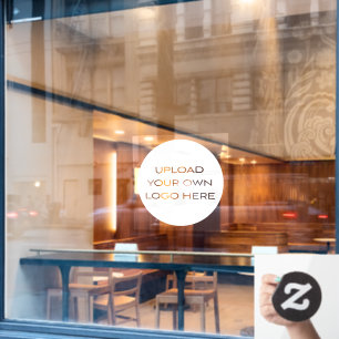 Eigenes Logo Hochladen Kleinunternehmen Branding Fensteraufkleber