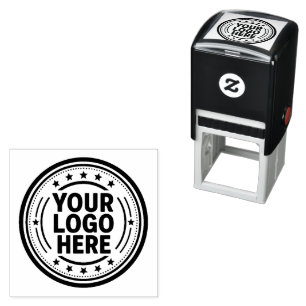 Eigenfarbige Briefmarke aus Gummi mit Ihrem Logo Permastempel