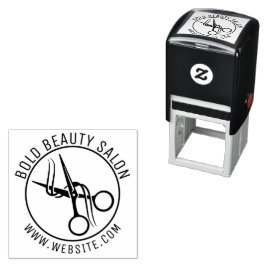 Eigenfarbige Briefmarke für den Salon der Beauty S Permastempel