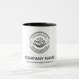 Eigenfarbiges Logo für Werbeaktionen Tasse