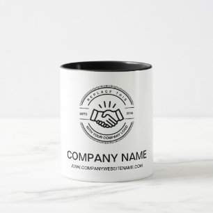 Eigenfarbiges Logo für Werbeaktionen Tasse
