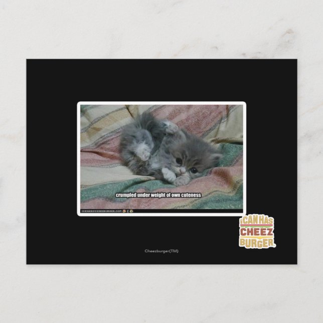 Eigengewicht Postkarte (Vorderseite)